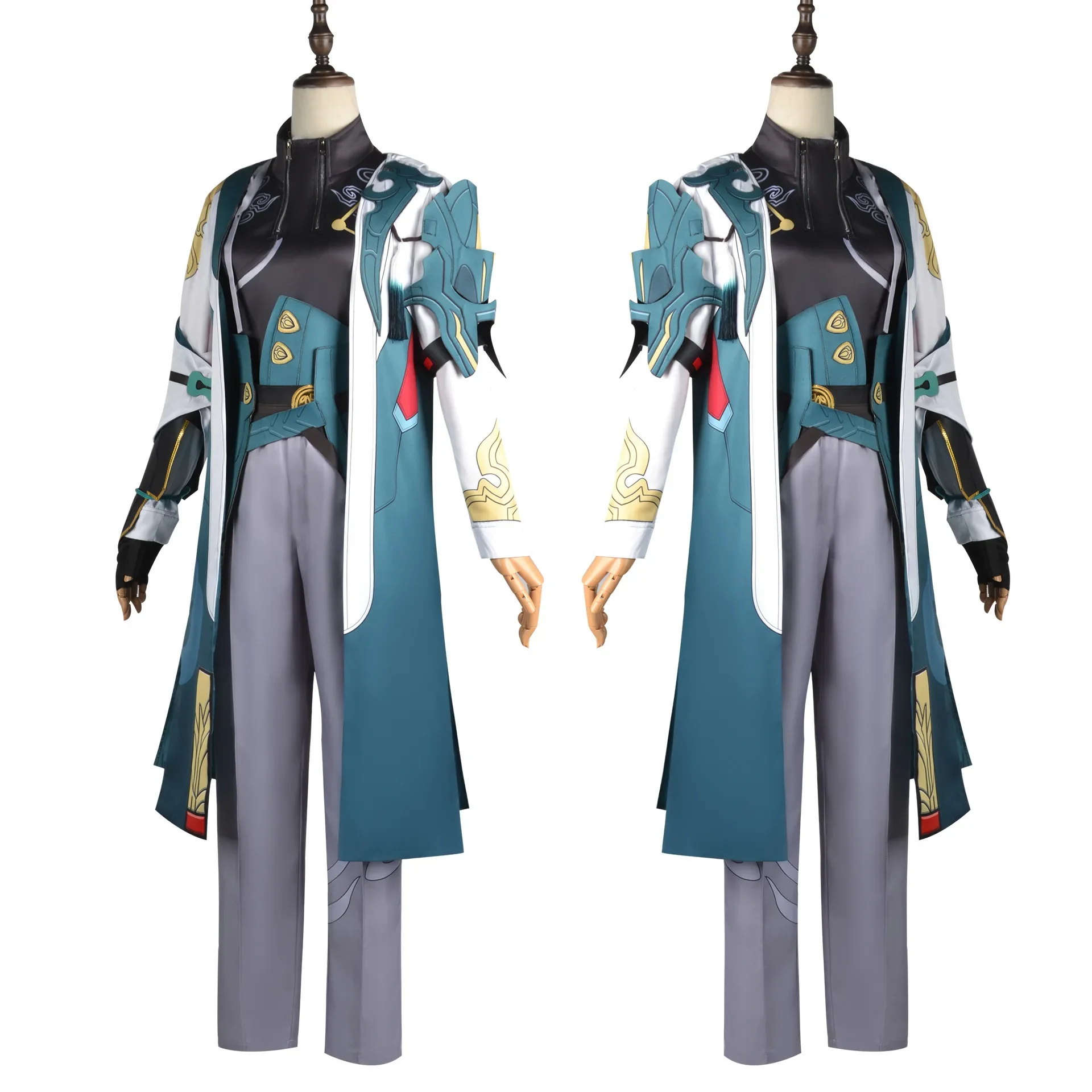 Honkai: Star Rail Cosplay Costume gioco Honkai Star Rail Dan Heng Cosplay Costume parrucca scarpe uomini antichi regali Cosplay di Halloween