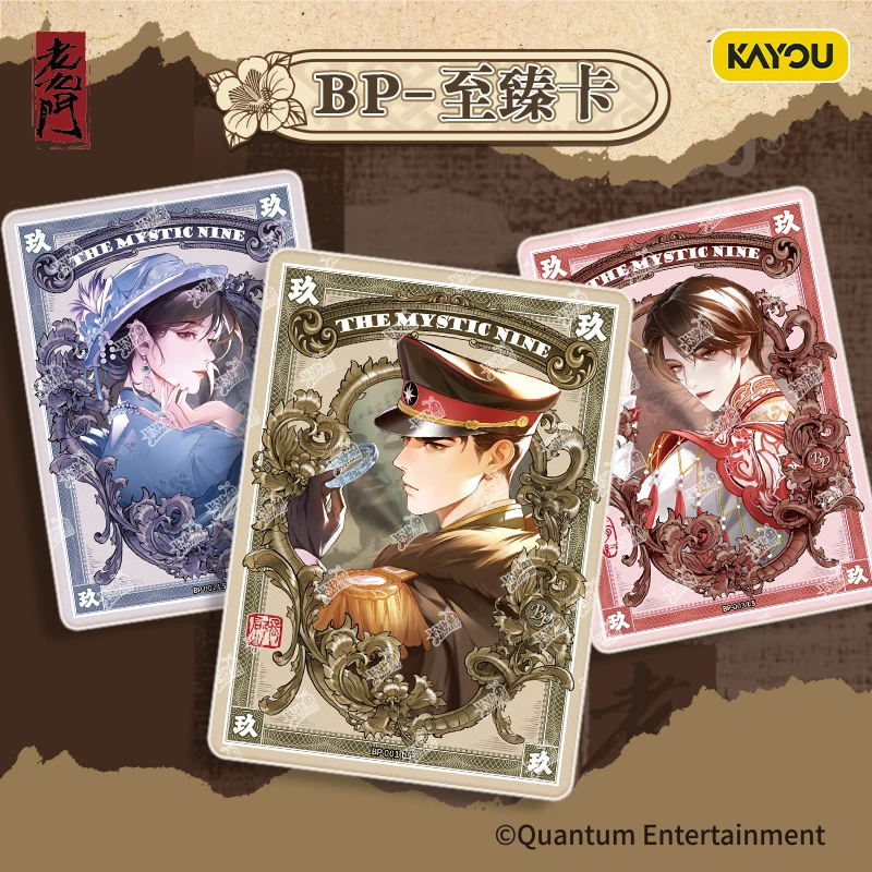 Venda quente Genuíno Kayou The Mystic Nine Card Anecdotes Coleção Cartão Pacote Aberto Caixa de Coleção Anime Cartão Periférico Presentes