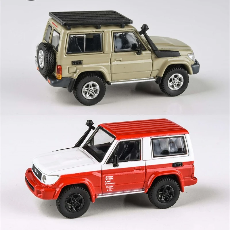 

Пара 1:64 2014 литая модель автомобиля Land Cruiser LC71