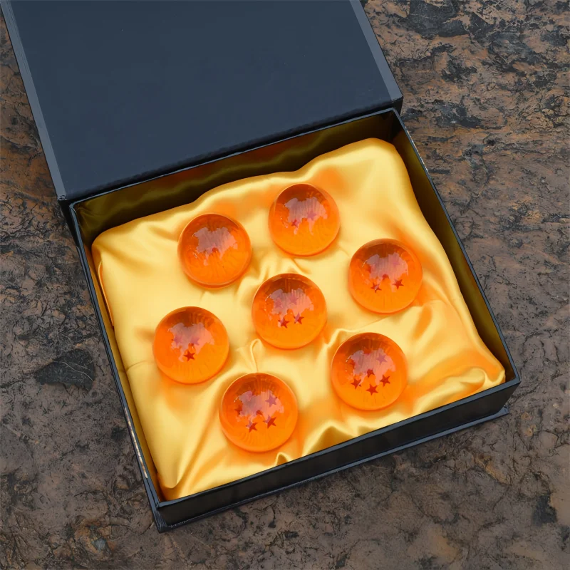 4.3CM Anime Dragon Ball Shenron Wish Balls Props Desktop Decoration Crystal Ball Kids Toy Collectible Gift view 6