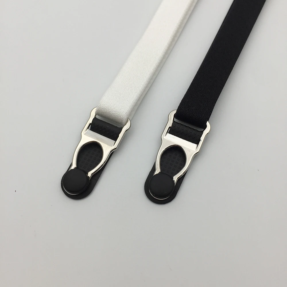 Ersatz-Kunststoffteile, Strumpfband-Clips, Filmreparatur, Aufhängeschnalle, schwarz, transparent, klares Gummi – Detail 5