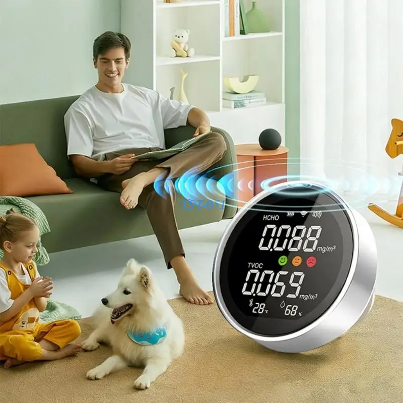 E15A Digital Indoor Air Tester With Fast Response For Formaldehyde And TVOC Testing