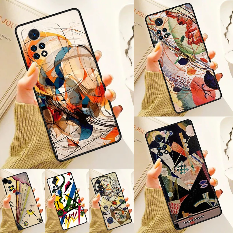 

Wassily Kandinsky Composition Case For Samsung Galaxy S24 Plus S23 S20 S21FE Lite S22 Ultra Note 20 S8 S9 S10 Phone Coque