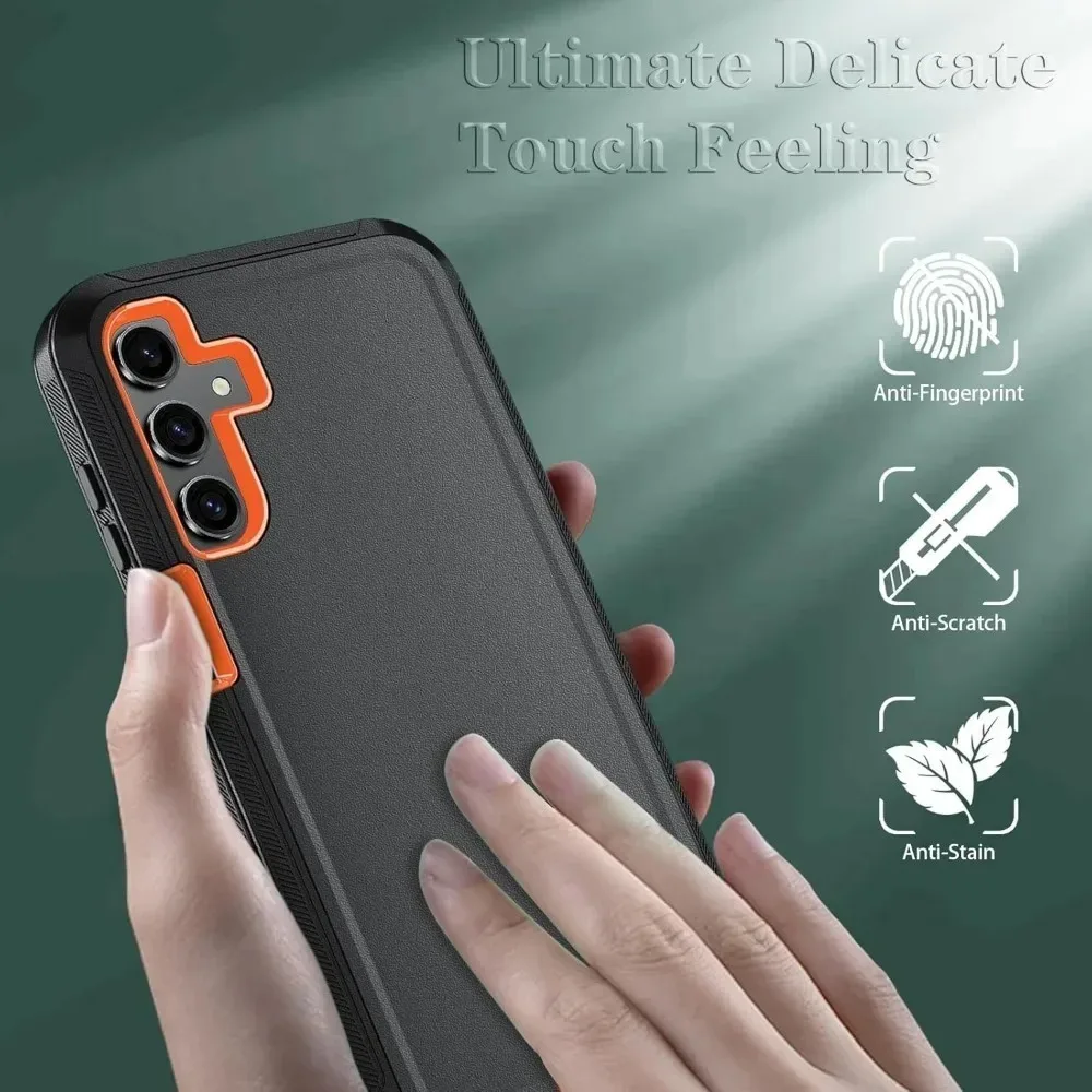 3-lagige robuste Hybrid-Ott-Defender-Hülle für Samsung A57 A37 A27 A17 A07 A56 A36 A26 A16 A06 A55 A35 A25 A05 A05s 4G 5G Cover – Detail 6