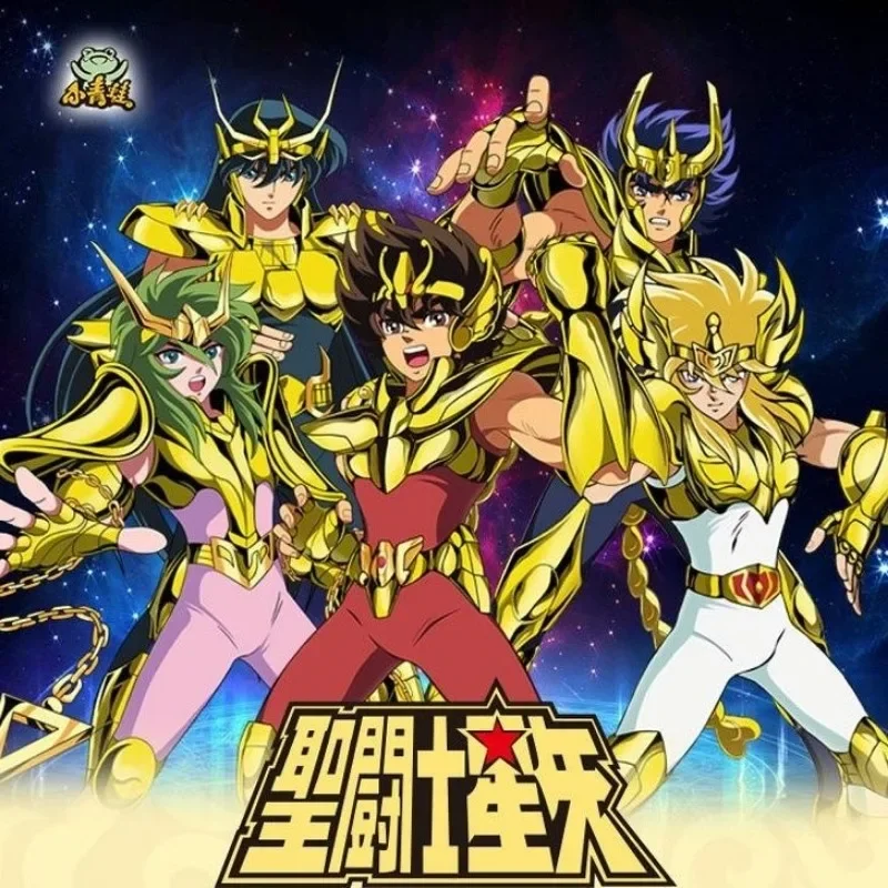 Saint Seiya Card Collection Cards Box Anime Peripherals Characters Saori Kido Seiya Shiryu Paper Hobby Children\'s Gifts Toys