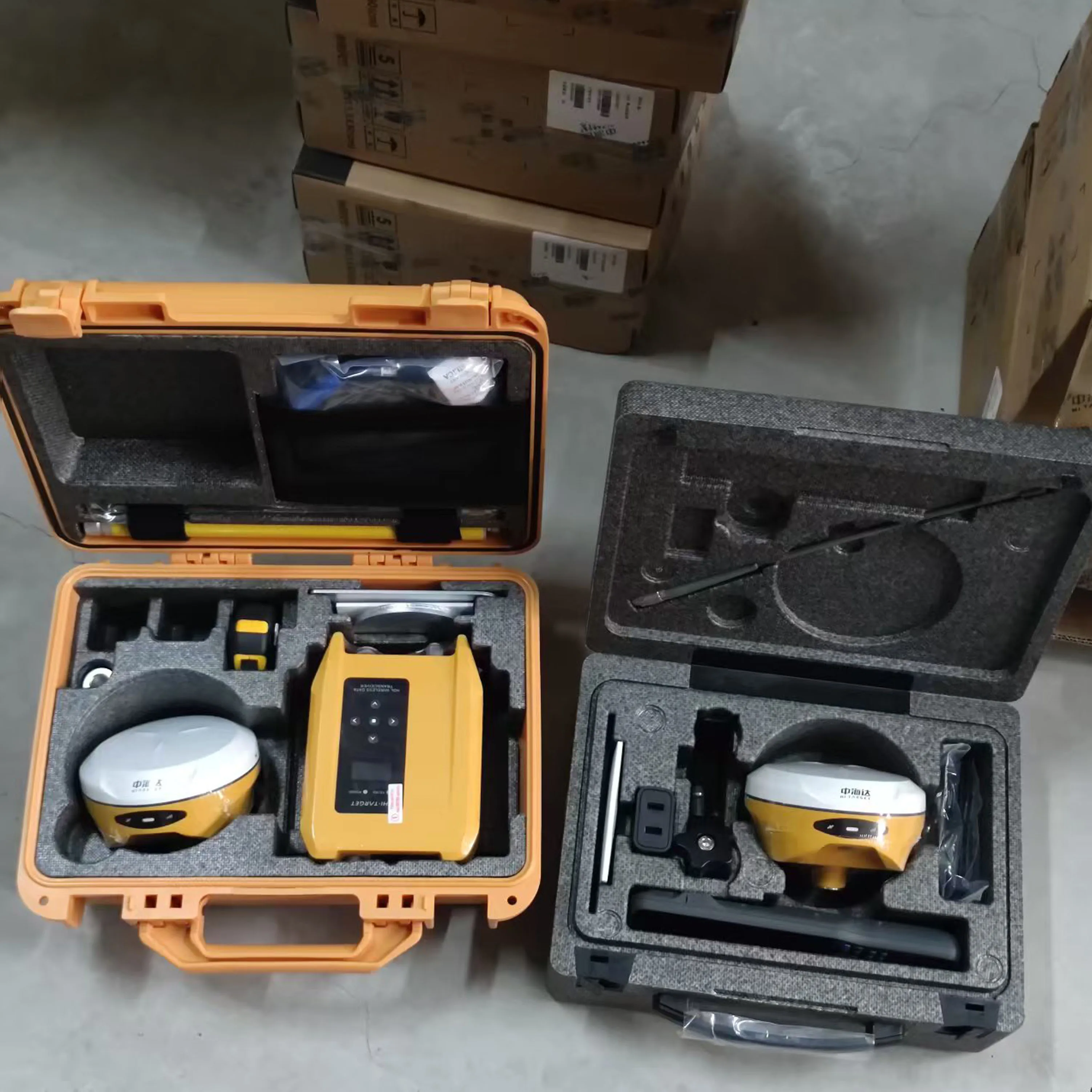 Hi Target V200 Base und Rover-Vermessungsausrüstung Gnss Rtk-Empfänger Gnss Rtk GPS-Basis und Rover Rtk Gnss Base und Rover