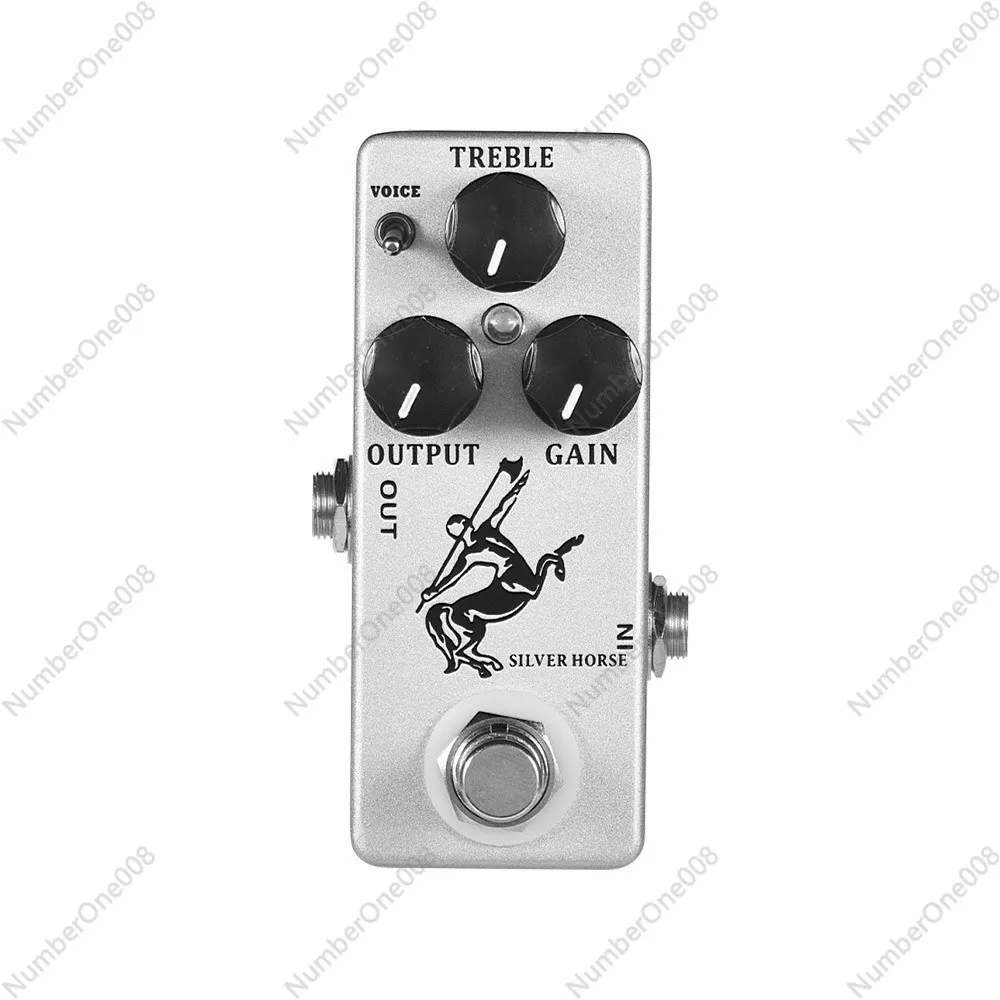 SILVER/GOLDEN HORSE Effect Pedal overdrive/boost Horse Electric Guitars Volume Reverb Bass Mini Klon Centaur Effect Pedal