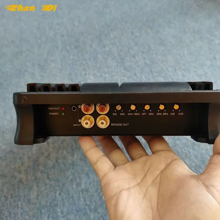 Spot goods Manufacturers Low MOQ High quality class D 1Channel Car Amplifiers RMS3000w image 2