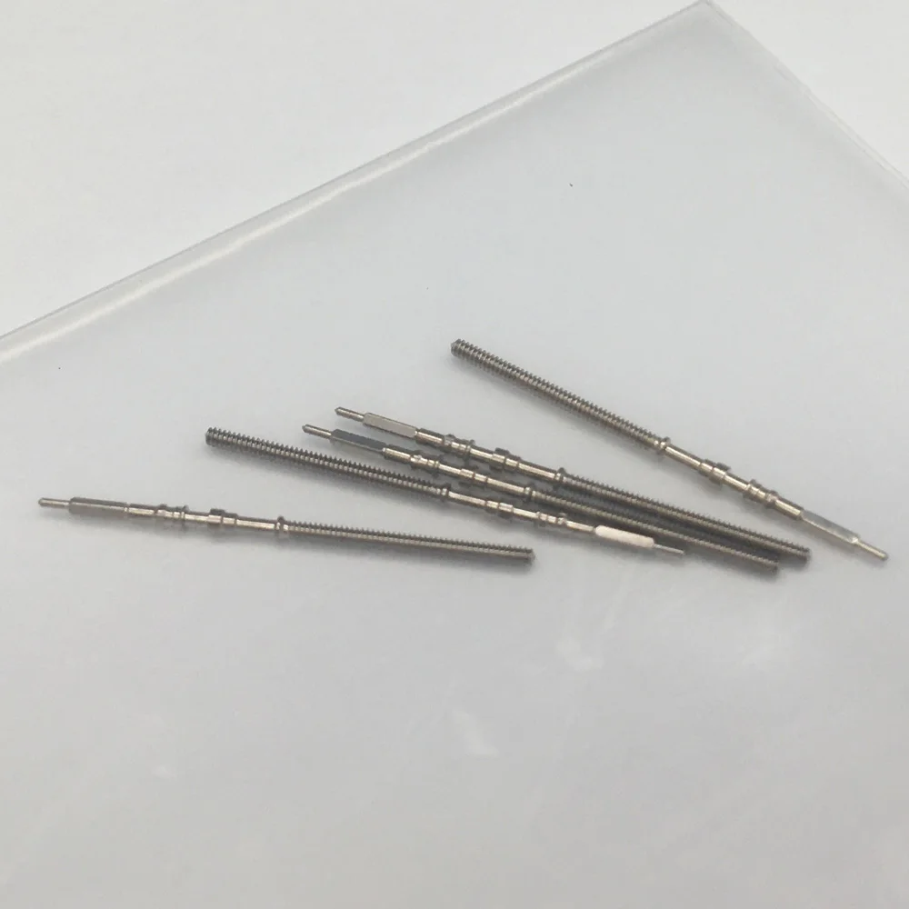 Stainless Steel 5pcs Watch Quartz Movement Winding Stem for VK63 VK63A Mechanism image 2