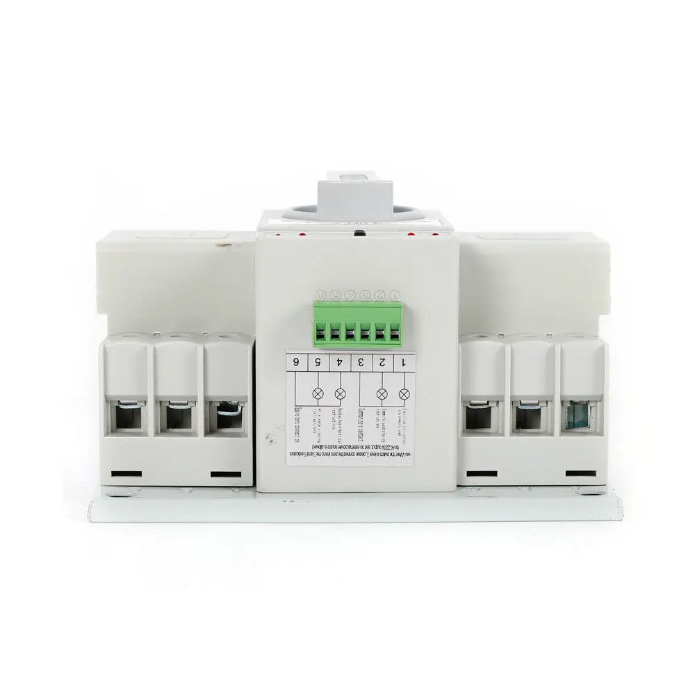 ATS Dual Power Automatischer Smart Transfer Switch 63 Amp 3P für Generator 50 Hz/60 Hz