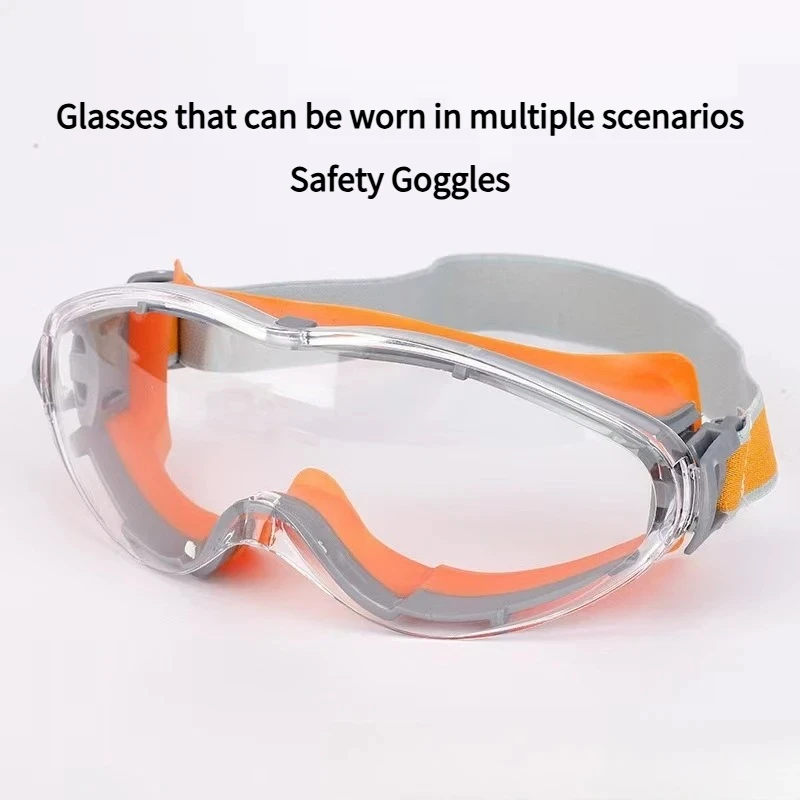 Anti-dust, Anti-fog, Anti-scratch Industrial Labor Insurance Safety and Impact-proof Cycling Mountaineering Protective Goggles