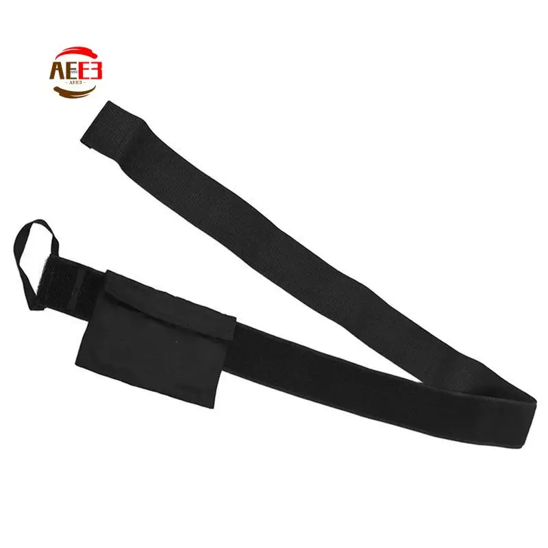 AEE3-Peritoneal Dialysis Belt PD Catheter Holder With Mesh Pouch For Tube Feeding Tube Peg Tubing Transfer Set Fixation