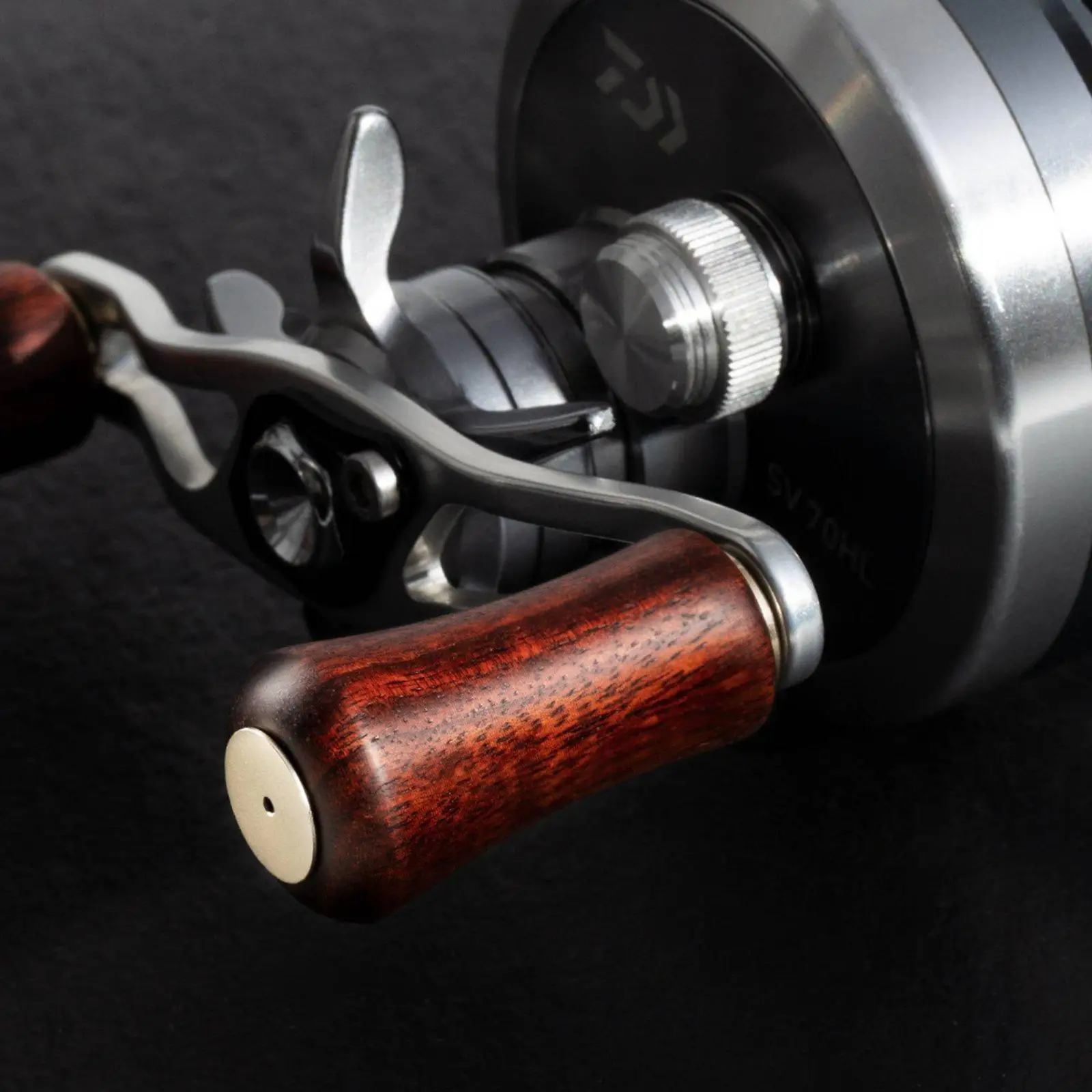 Carbon Compatible Wooden Fishing Reel Knob Handle Grip for Crank Reel Tuning Parts Spinning Reel Handle Knob Rod Accessory