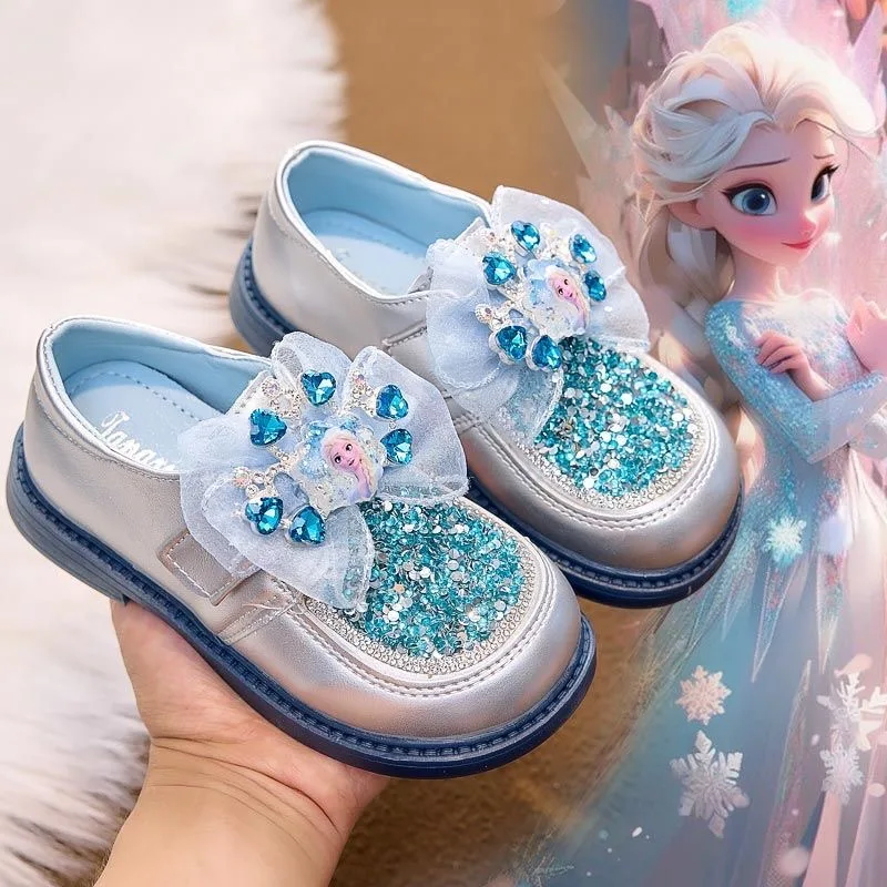 

Милые сандалии принцессы с героями мультфильмов Диснея для девочек, спортивная обувь для девочек, подарок