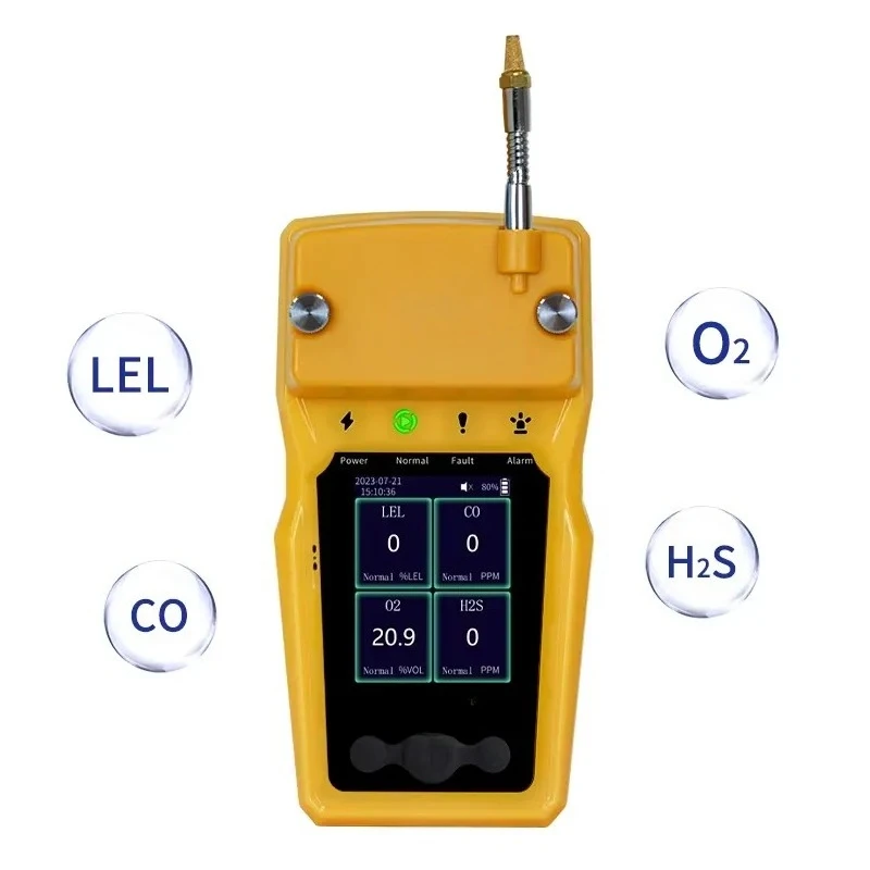Portable 4 in 1 Multi Detector Customizable Sensor for Industrial Leak Security Detection