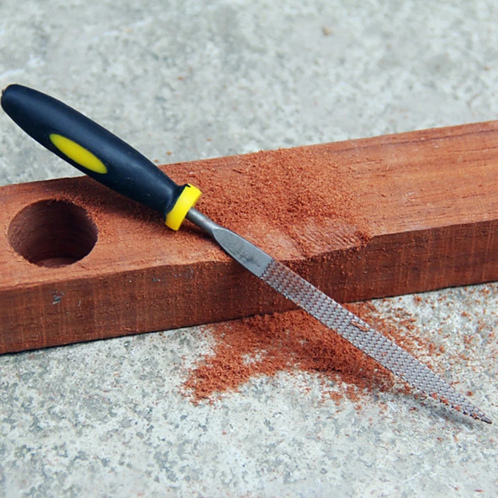 6 Pc 140mm Mini Metal Rasp Needle Files Set Wood Carving Tools For Steel Rasp Needle Filing Woodworking Hand File Tools