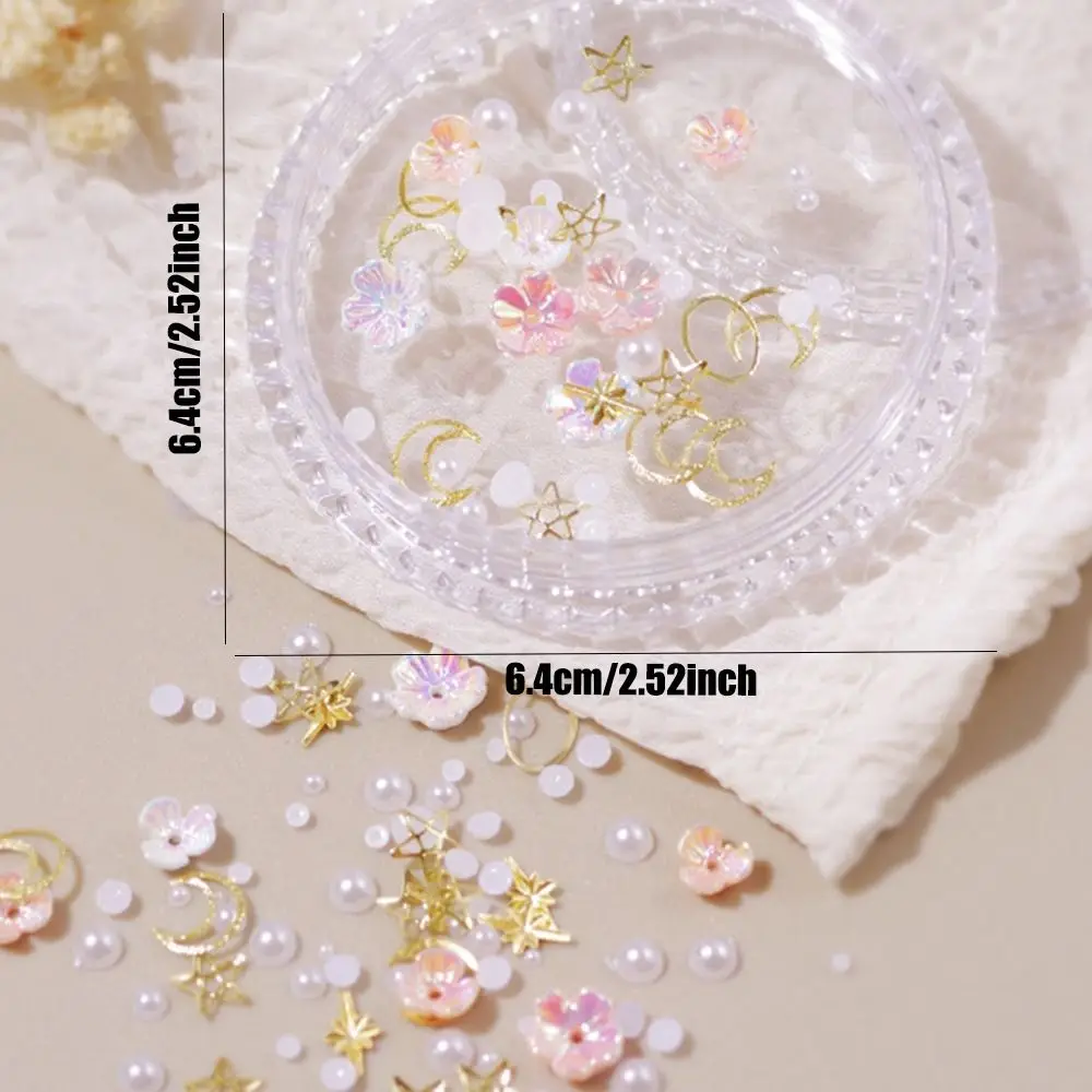 Nuove toppe per il trucco del viso con fiori a forma di farfalla, con paillettes glitterate, con perle adesive, strass decorativi, adesivi per donne e ragazze