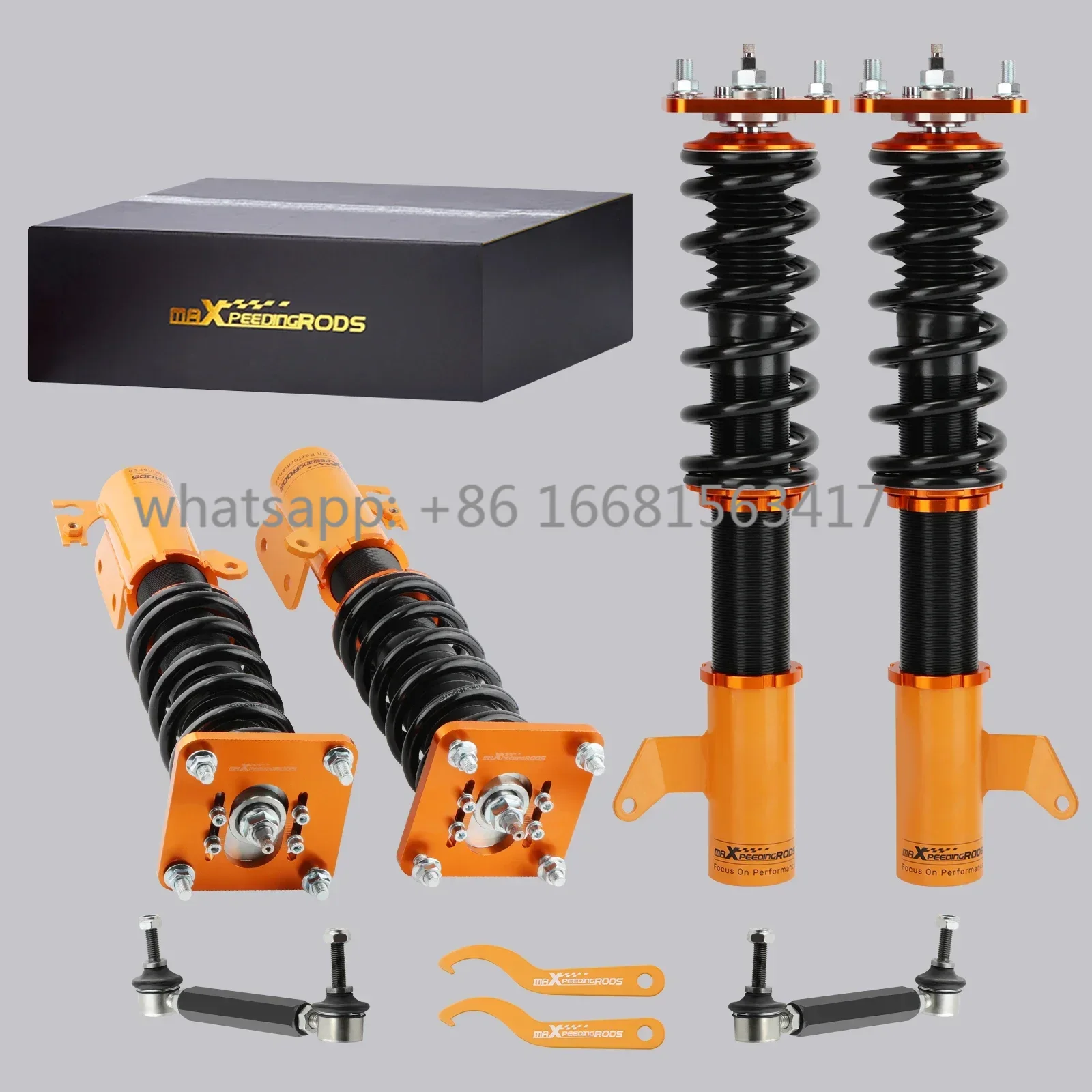 

24 Ways Adjustable Damper Coilover Lowering Kit For Mazda 323 Protegé 1999-2003 Coilovers Suspension Shock Absorbe Springs Kit