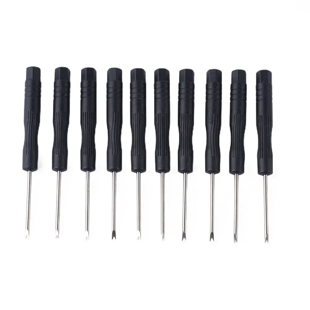 Imagem -03 - Chave de Fenda tipo v de Cabeça Única Ferramenta Especial de Reparo Chave de Fenda para Pulseira de Relógio Removedor de Fivela Ferramentas de Reparo com 10 Peças