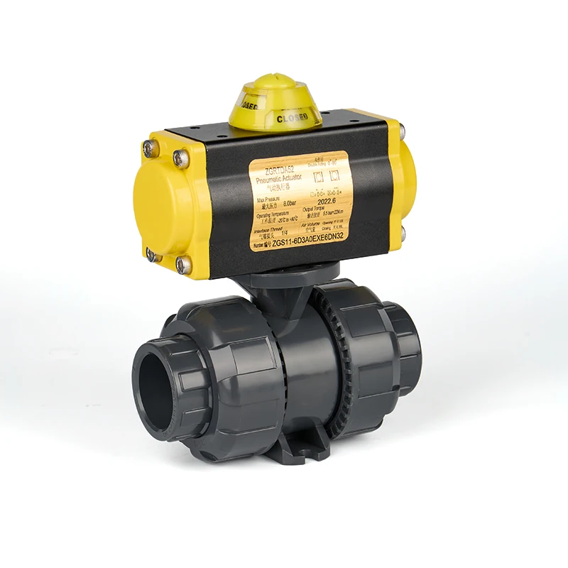 

Automatic Return Setting Electric Water Valve Actuator PVC Ball Electric Valve Customizable OEM Support