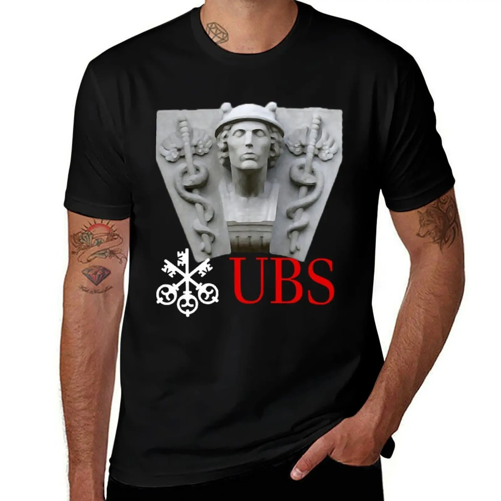 UBS T-Shirt Anti-Wrinkle Short Sleeve T-Shirt