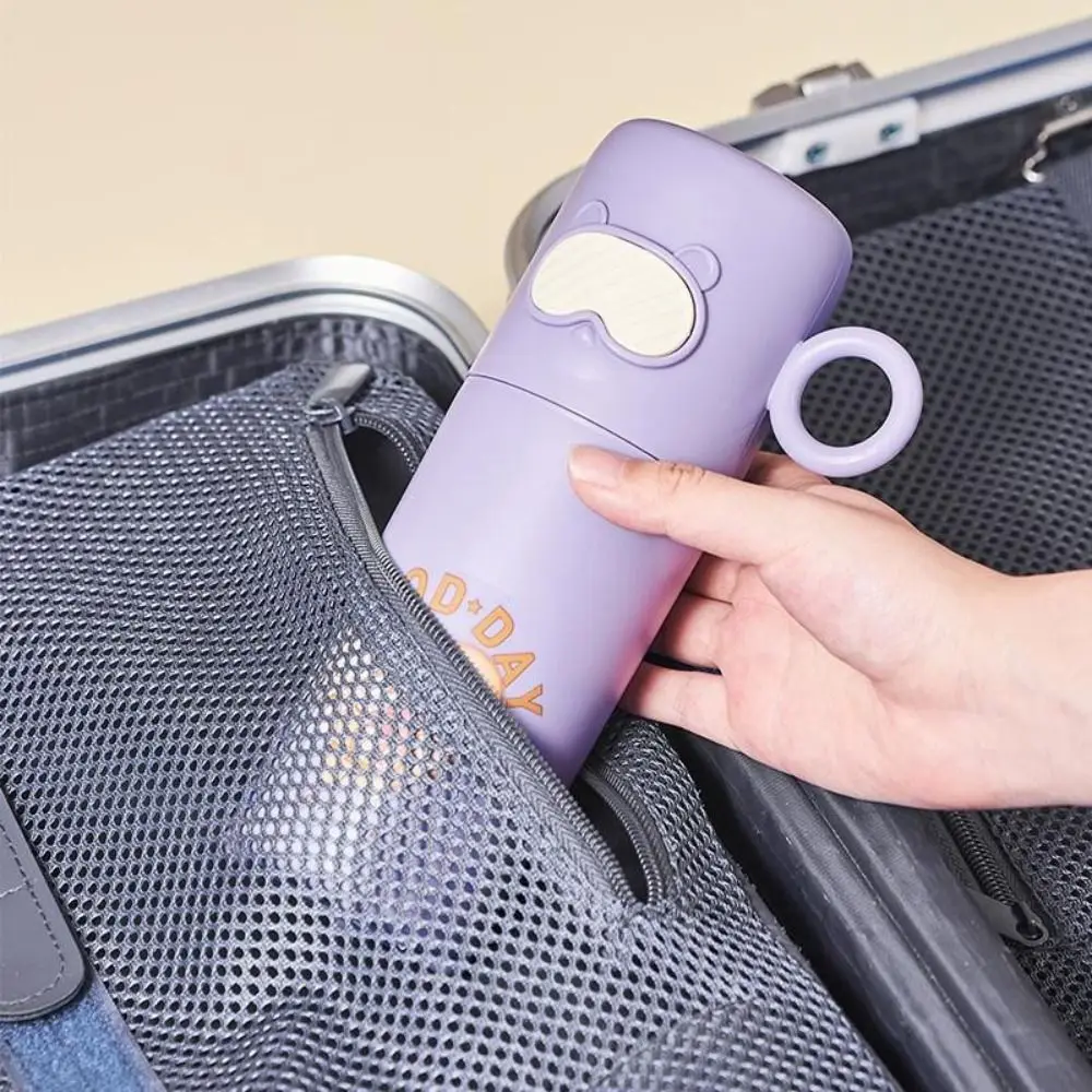 New Little Raccoon Washing Cup Large Capacity Portable Toothbrush Cup Cartoon Toothbrush Box Home Travel