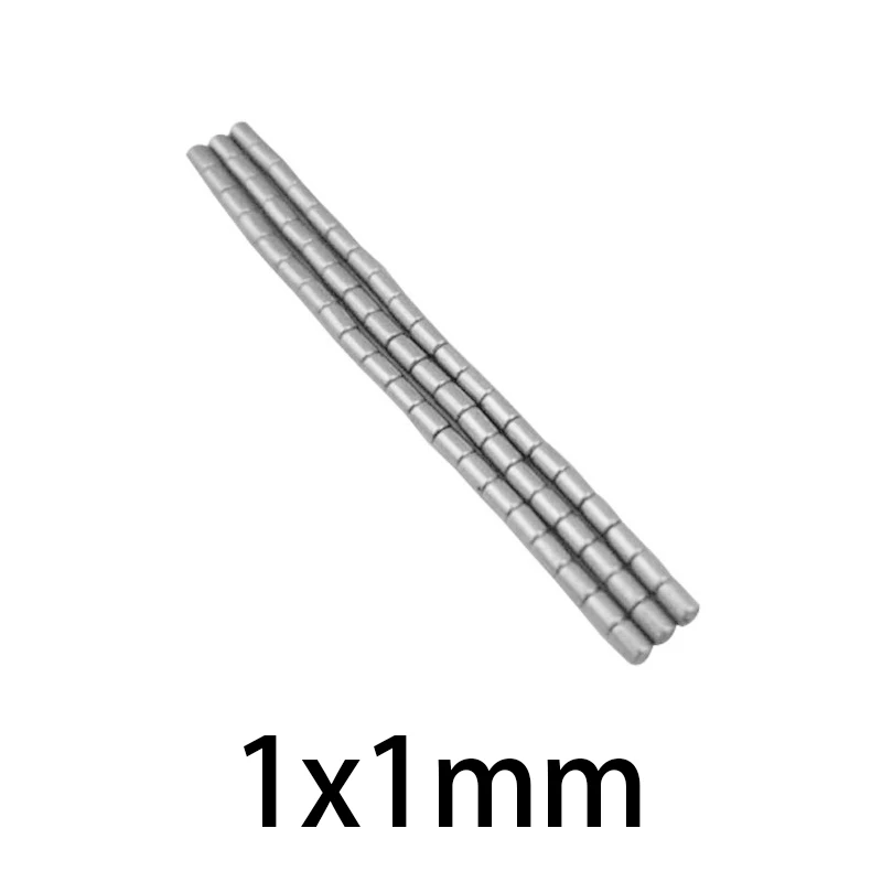 100PCS Neodymium Magnet Wholesale Round Strong Magnetic Magnet Steel High Temperature Resistant Nickel Plated N35-N52 Magnet image 5