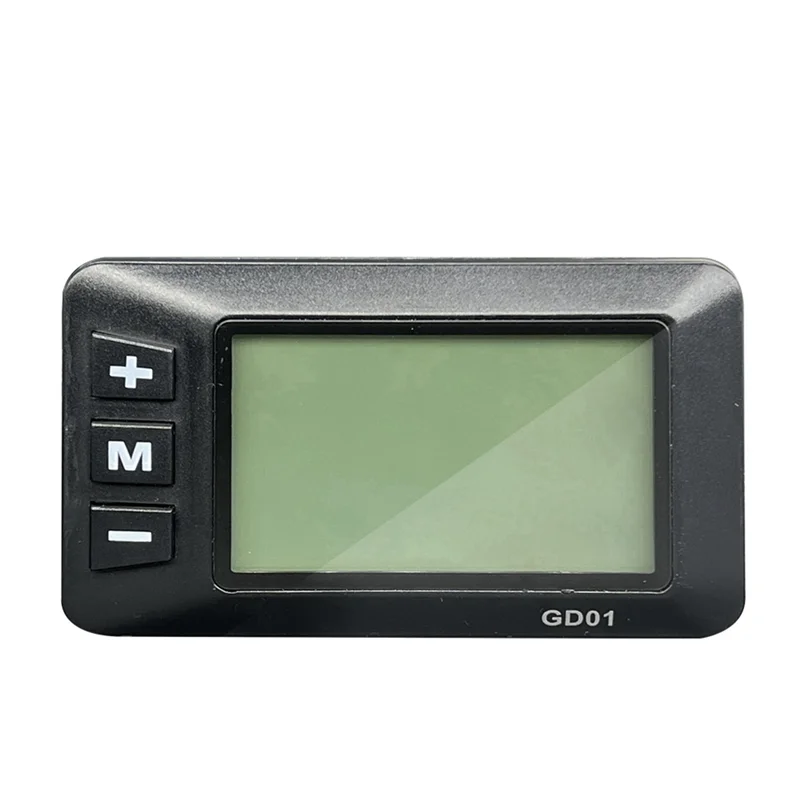 36V 48V Electric Bike GD01 LCD Display Panel with Ordinary Connector E-Bike Display Meter Accessories