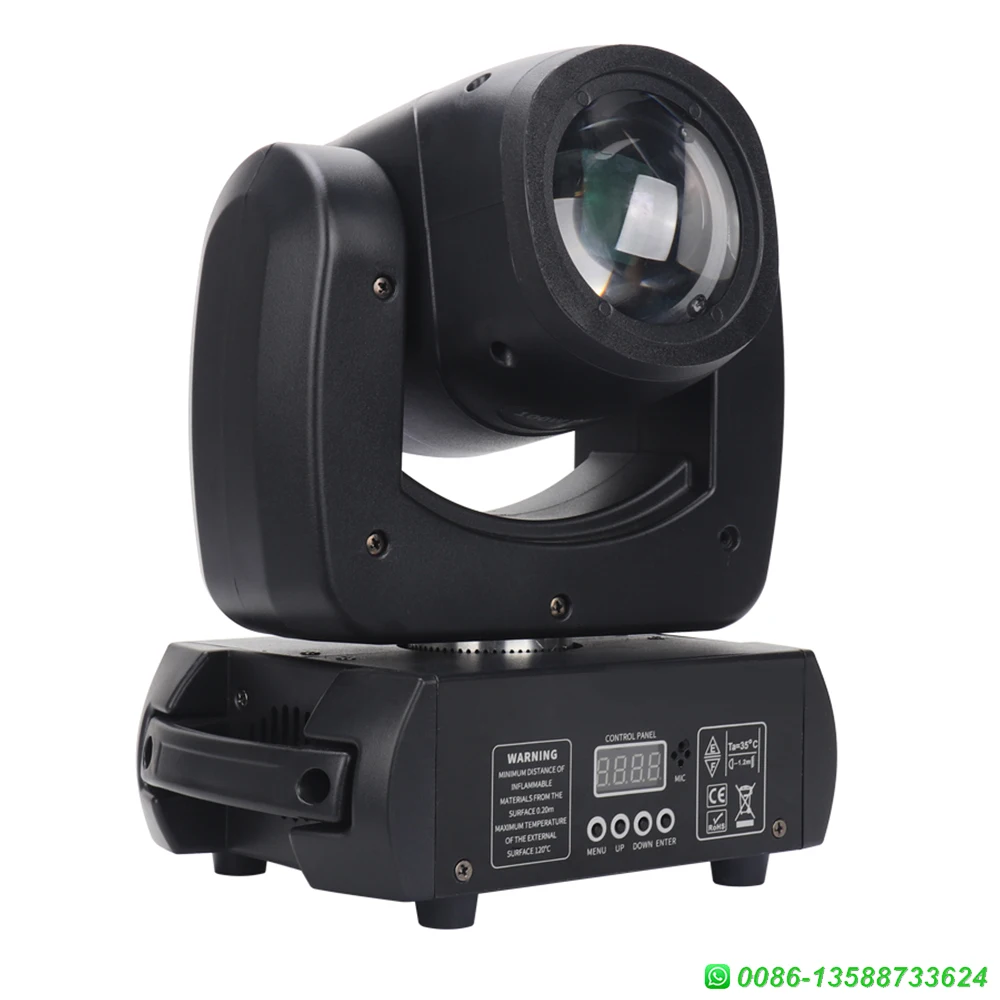 LED 100w Strahl Spot Moving Head Beleuchtung Party Hochzeit 18 Prisma drehen DMX-Steuerung für Bühnen beleuchtung Hochzeits dekoration DJ Disco