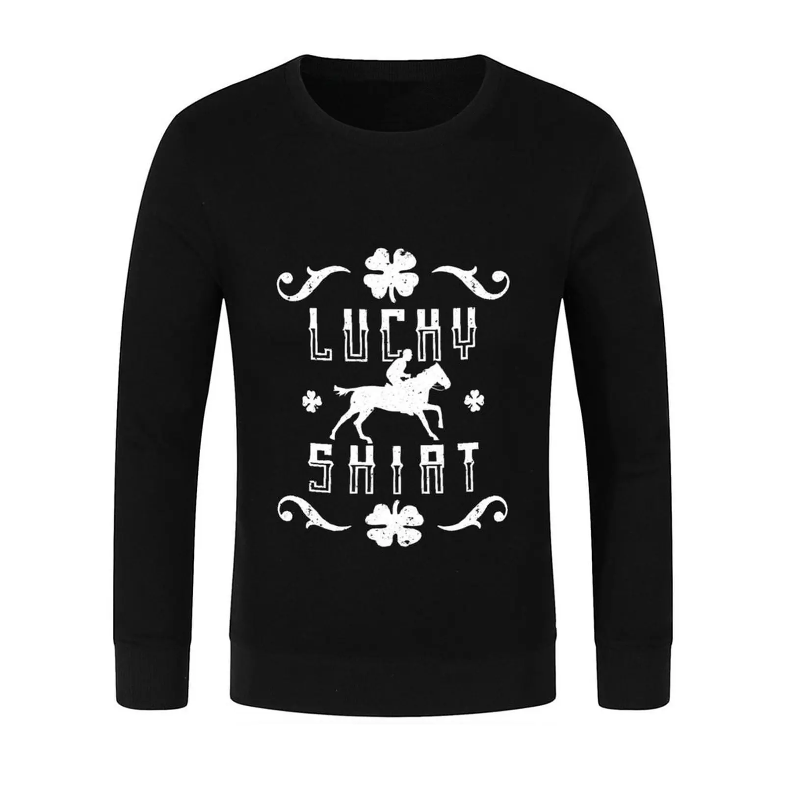 เสื้อฮู้ดดี้ลายสนามแข่งม้า Lucky Gambling Bettining สำหรับผู้ชาย เสื้อผ้าฤดูใบไม้ร่วง เสื้อผ้าผู้ชาย ชุดวอร์ม เสื้อผ้าสไตล์เกาหลี