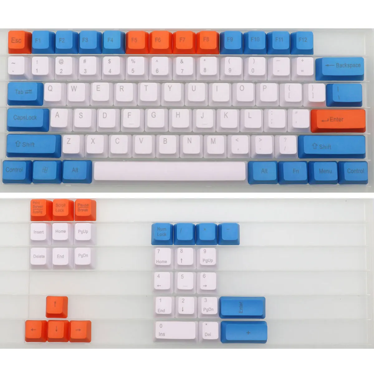 

104 Keys Raindrop Keycaps OEM Profile PBT Keycap Front Side Engraving Font For Mx Switch Gaming Mechanical Keyboard