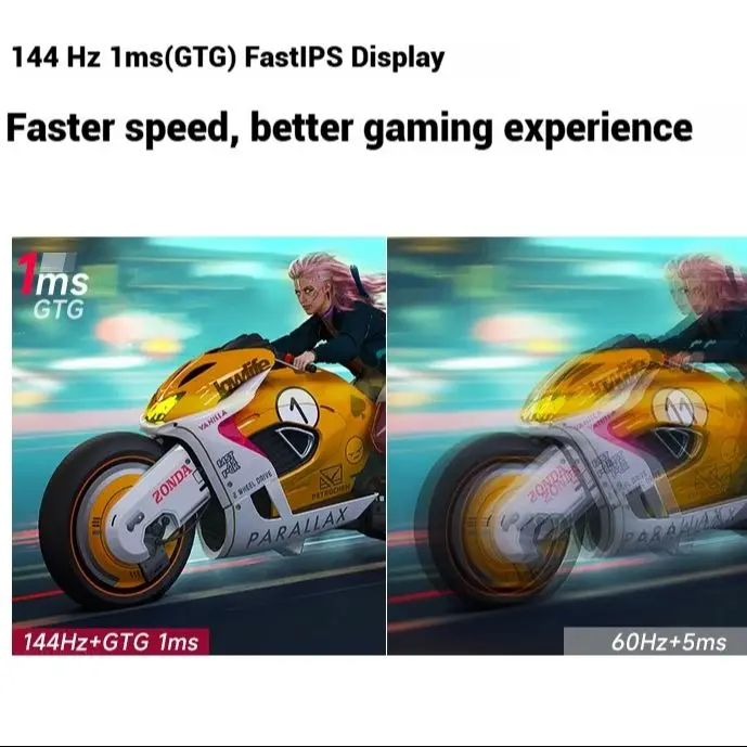 شاشة ألعاب 32 بوصة 4K 144HZ 1MS Fast IPS مع HDMI2.1+DP1.4+Type-C