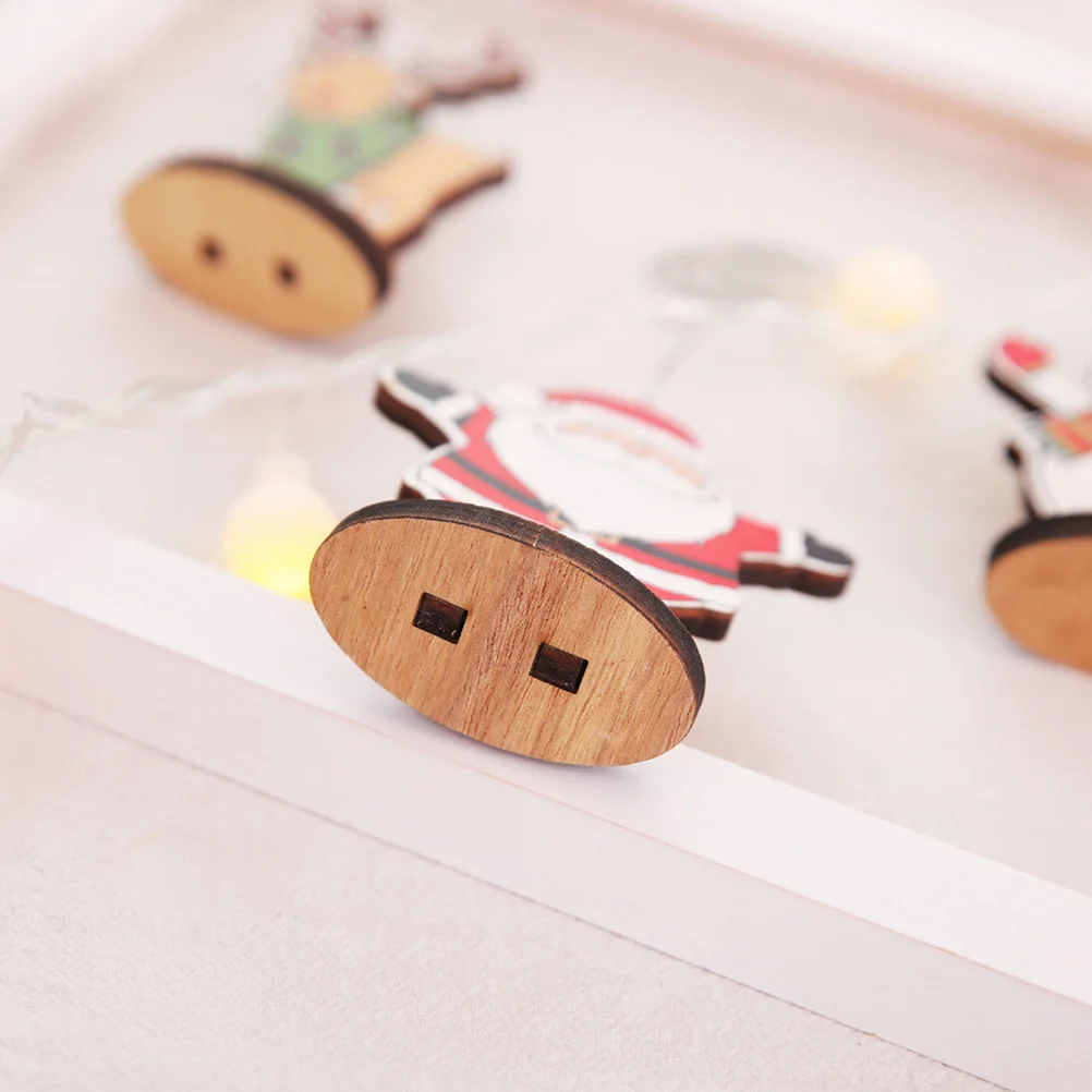 

Christmas Holder Snowman Pattern Photo Clip Note Clip Flat Base Xmas Party Message Folder Desktop Decoration Christmas Holder