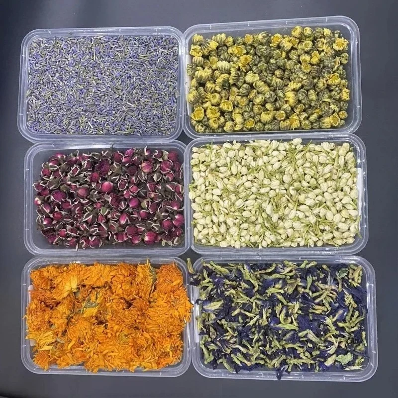 

1 коробка, высококачественная натуральная бабочка, орхидея, сушеные цветы, жасмин, хризантема, ремесленные украшения, сделай сам, хрустальная смоляная свеча