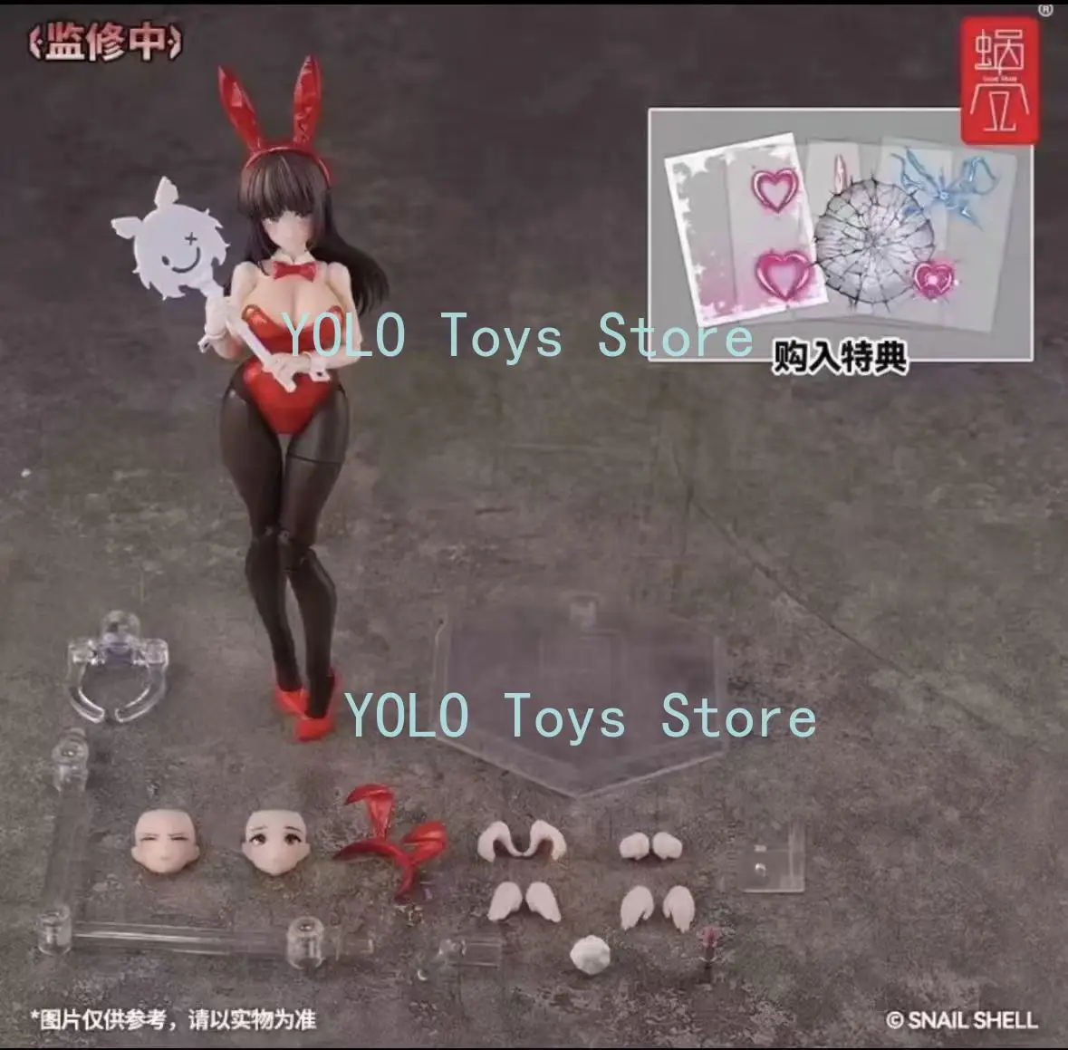 

Фигурка Snail Shell Fantasy JK JK-01 Bunny Girl - RENA, масштаб 1/12, окрашенная, готовая, подвижная, коллекционная.