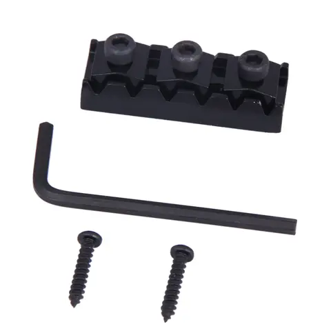 42.2 मिमी गिटार स्ट्रिंग लॉकर नट जिंक मिश्र धातु गिटार स्ट्रिंग नट रिंच स्क्रू के साथ प्रतिस्थापन संगीत वाद्ययंत्र पार्ट्स 8 best sales गिटार नट - №1