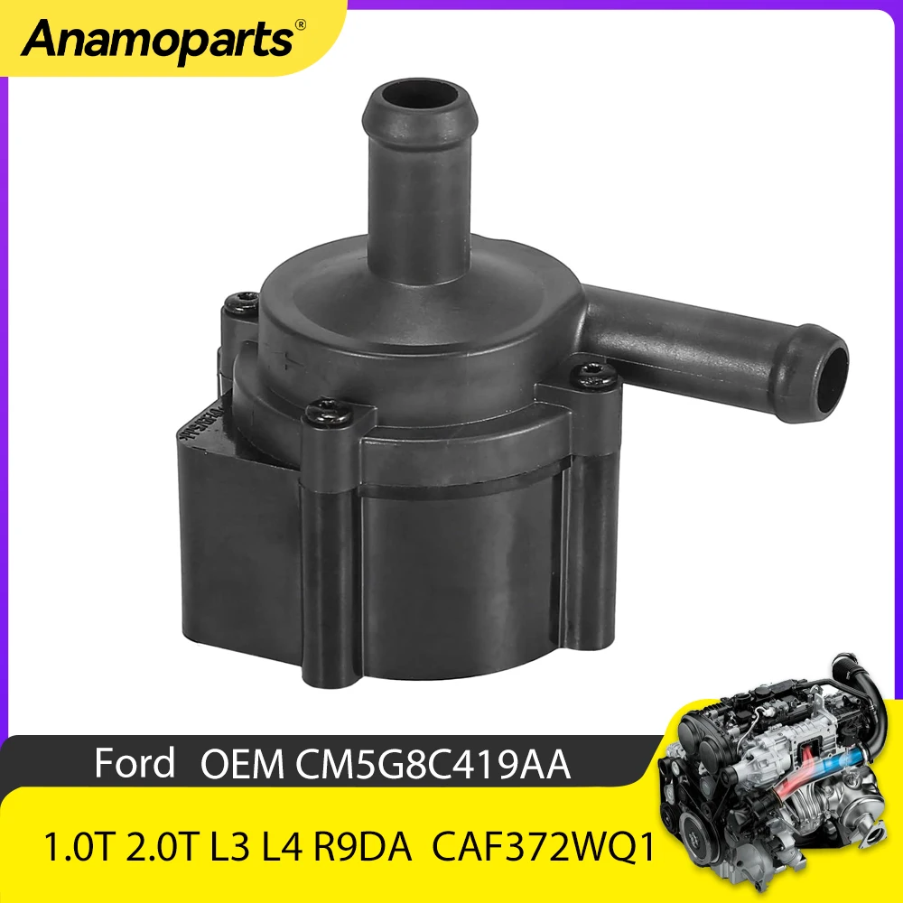 

Engine Part Cooling System Electric Auxiliary Water Pump 1.0 2.0 T L L3 L4 CAF372WQ1 R9DA For 12-19 Ford Fox CM5G8C419AA 1.0T