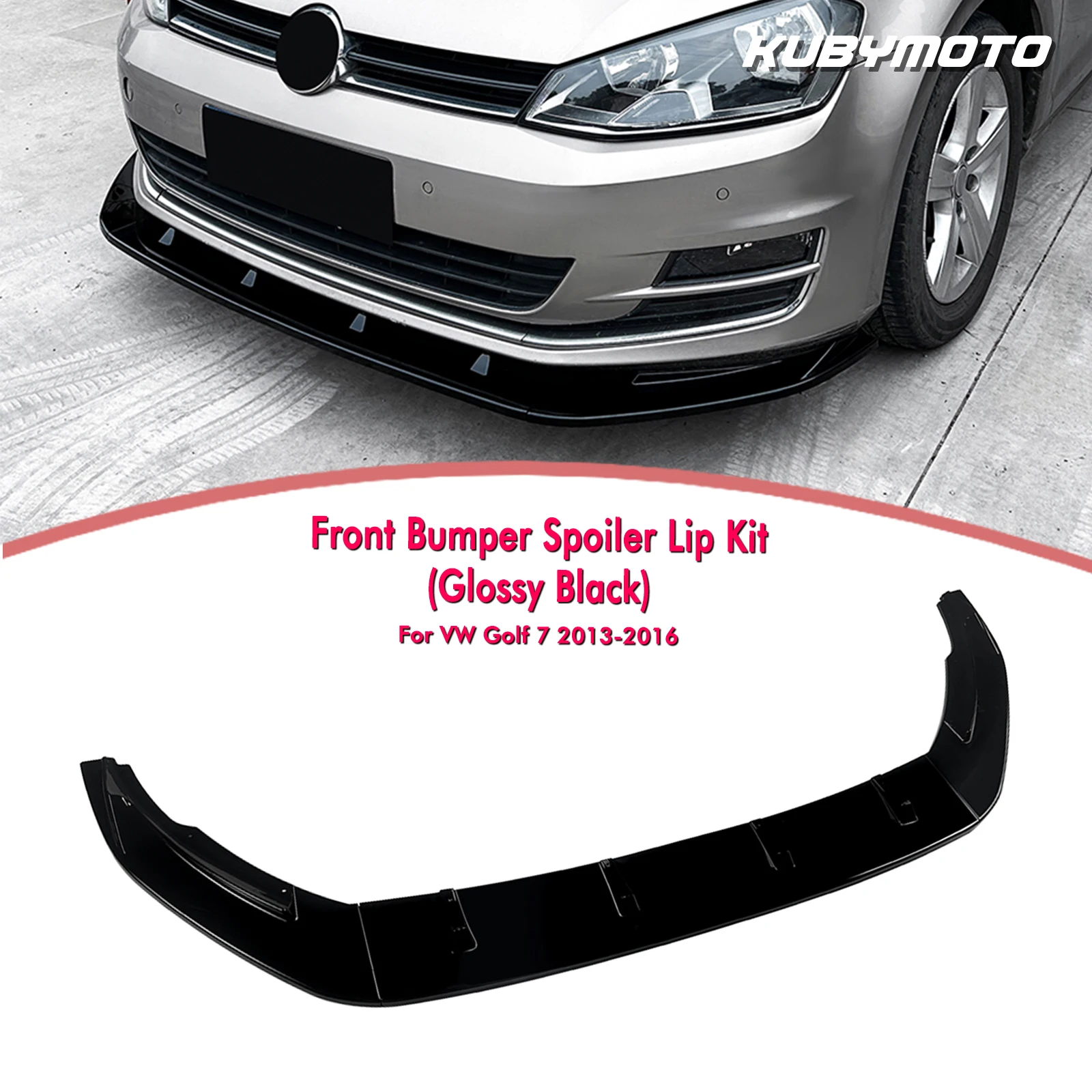 

Передний бампер, спойлер, нижний сплиттер для Volkswagen VW Golf 7 2013-2016, стандартная версия