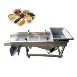 Maize Rice Soybean Wheat Peanut Grain Size Sorting Cleaning Grading Screening Machine Price