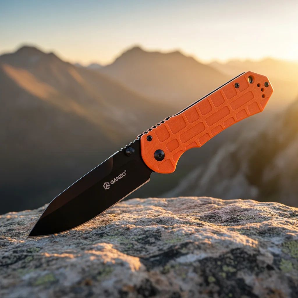Ganzo G7453 G7453P Firebird FBKNIFE F7453 58-60HRC 440C G10 Handle Pocket Folding Knife Outdoor Camping EDC Tool