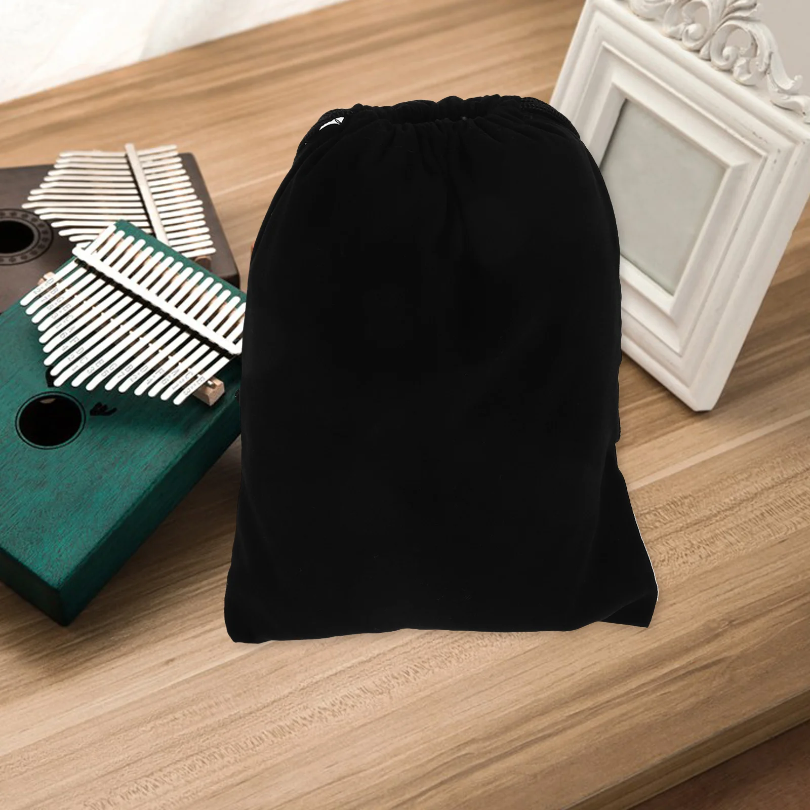 

Thumb Piano Storage Bag Instrument Pouches for Kalimba Drawstring Jewelry Bags Carrying Case