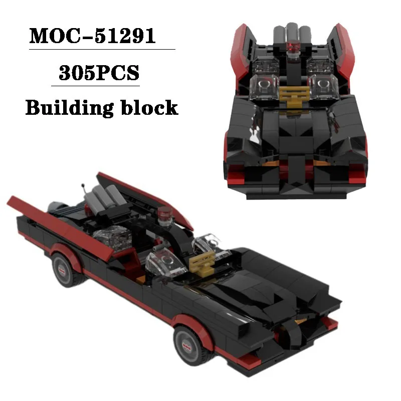 New Compatible MOC-51291 Movie Series 305PCS Classic Convertible 564PCS Boys Puzzle Education Birthday Christmas  Gift Ornaments