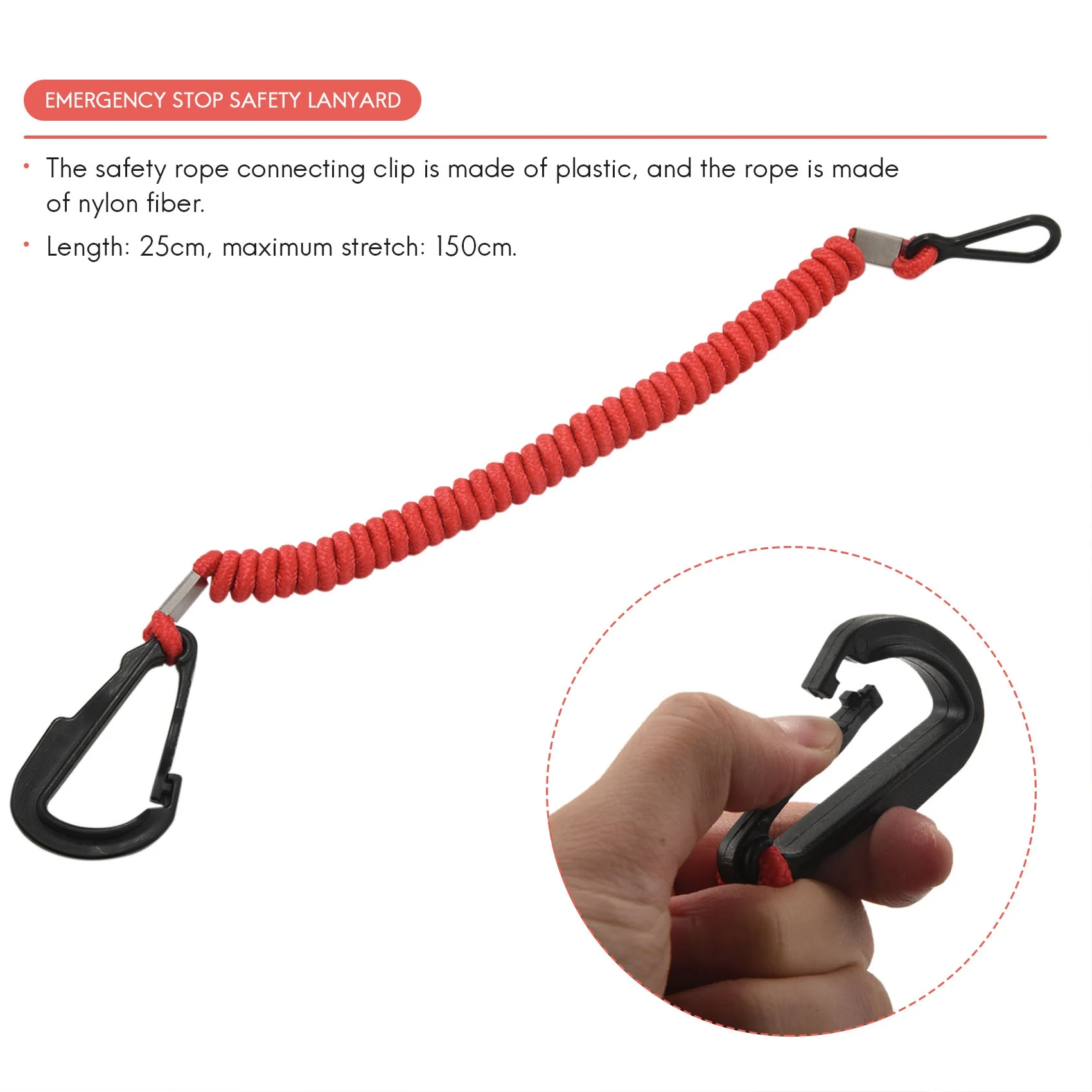 

Надежный 8M0092850 разъем аварийного выключателя для безопасности лодки, замена ремешка для 15920Q54 823037A09, аварийный выключатель, красный