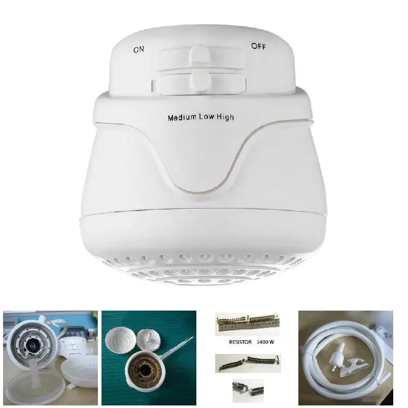 

5400W Electric Shower Head High Pressure Showerhead Instant Hot Water Heater Water Massage Shower Head Bathroom Accessories