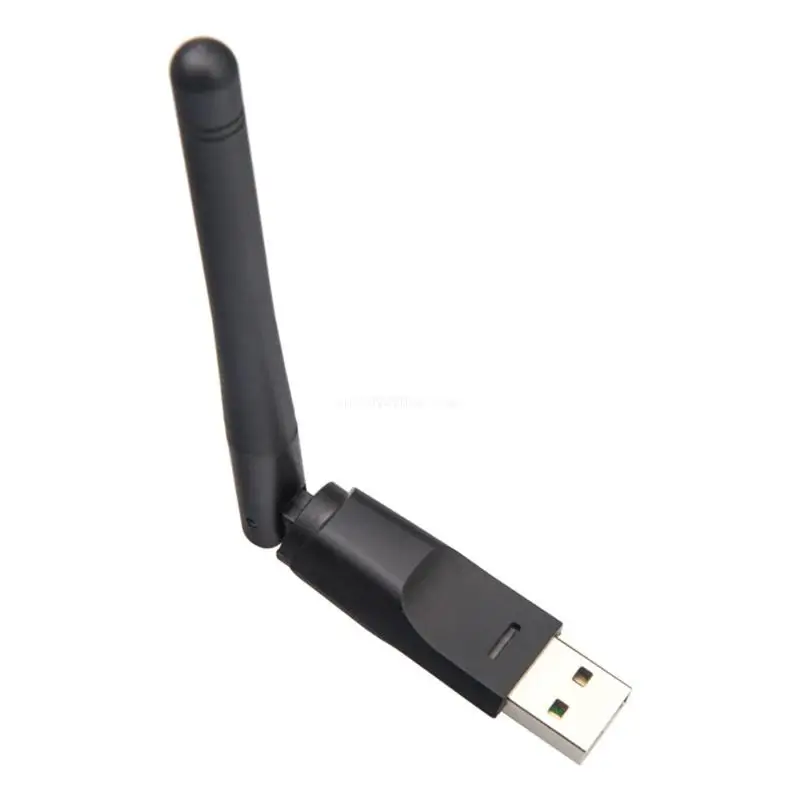 USB WiFi Adapter Card RT5370 150Mbps 2.4GHz Wireless Lan Receiver RT5370 Ralink8188 Chip with Rotate Antenna Dropship