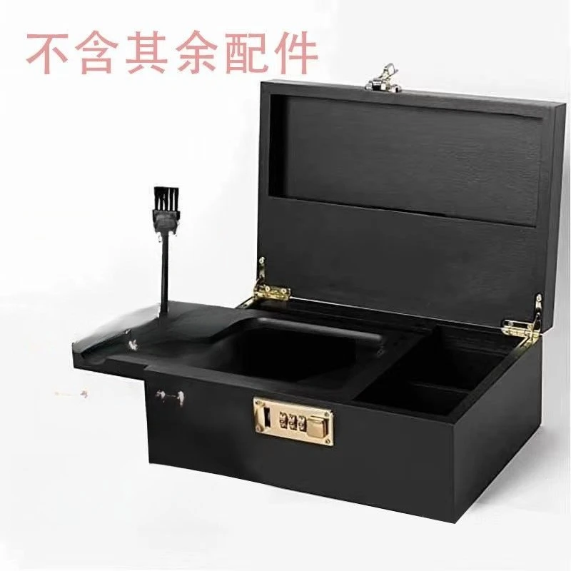

Bamboo Storage Box Desktop Drawer Home Cleaning Storage Kitchen Grid Cutlery Box