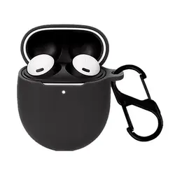 Wireless Earphone Protective Case Compatible For Google Pixel Buds Pro Cover Shockproof-Shell Washable With Hook Soft Sleeve