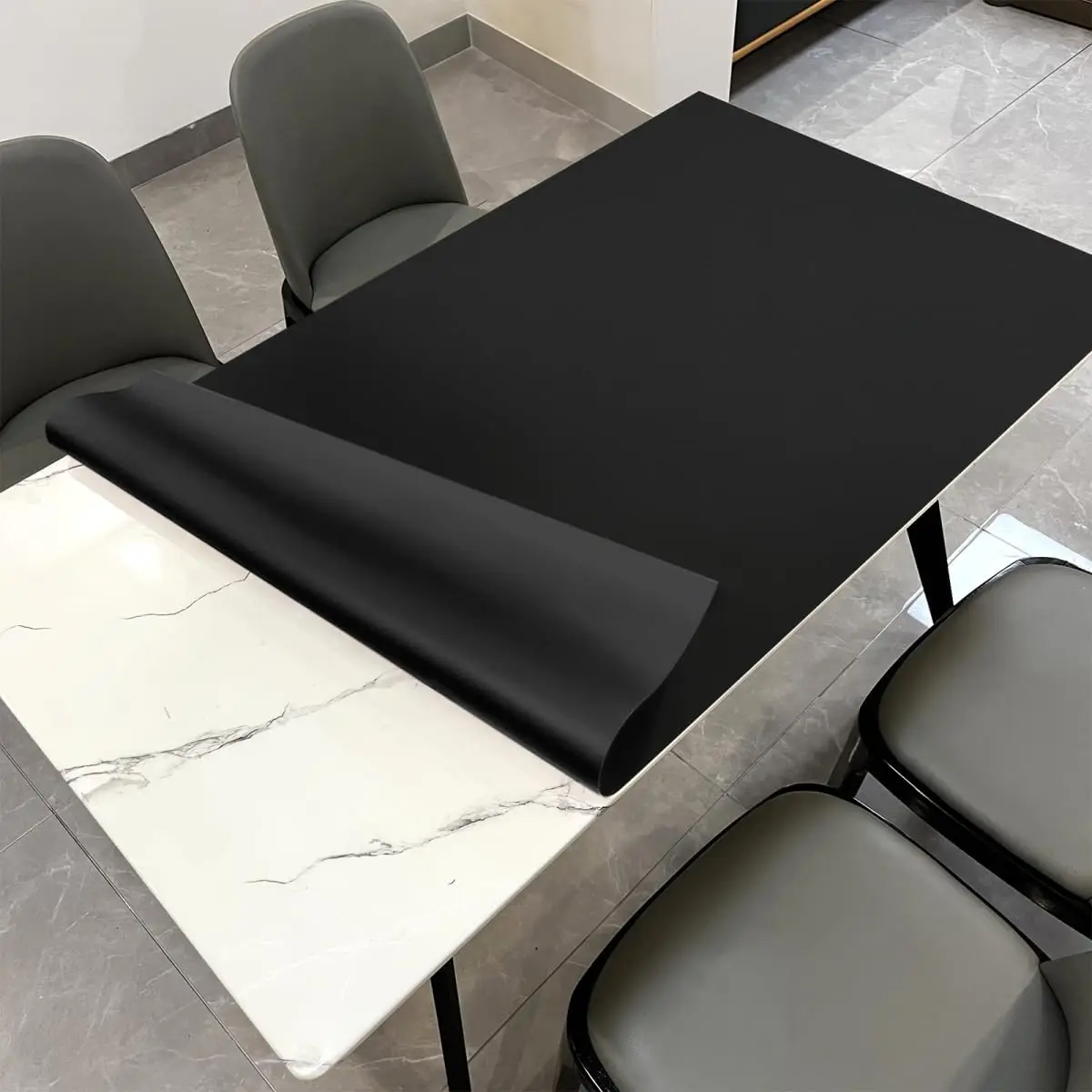 

Leather Table Cover,1.8Mm Thick,48X60 Inch Table Protector,Table Protector For Dining Room Table,Table Pads For Dining Room