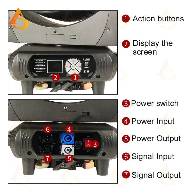 DMX19x40w عيون النحل الكبيرة تتحرك الرأس مع شعاع حلقي + غسل ضوء ساطع عالي الطاقة مع حفل زفاف دي جي ديسكو