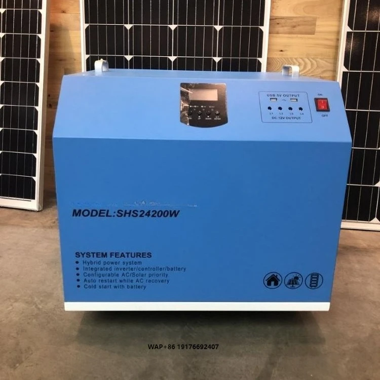 

Intelligence off Grid Power System 10 kw Made in China Manufacturing Portable Solar Generator